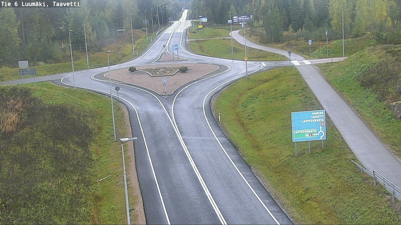 Kelikamerat Kuva Tie 6 Luumäki, Taavetti, Luumäki, Etelä-Karjala