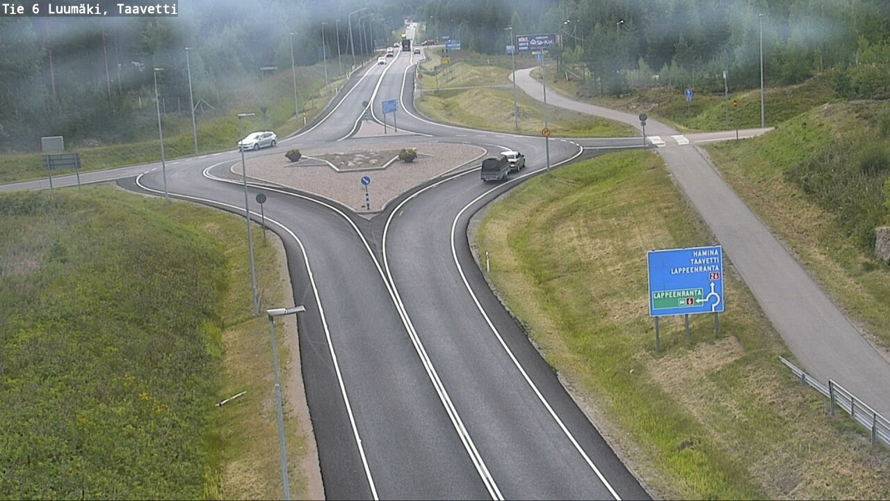 Kelikamerat Kuva Tie 6 Luumäki, Taavetti, Luumäki, Etelä-Karjala