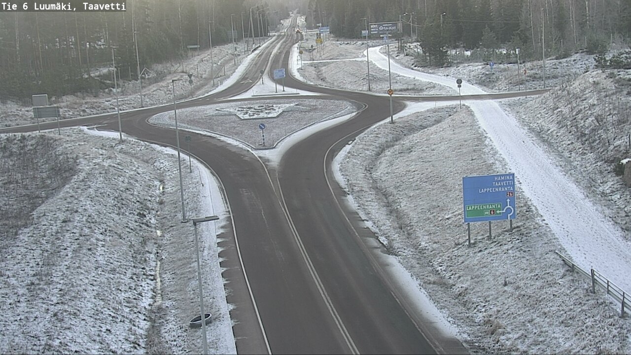 Kelikamerat Kuva Tie 6 Luumäki, Taavetti, Luumäki, Etelä-Karjala