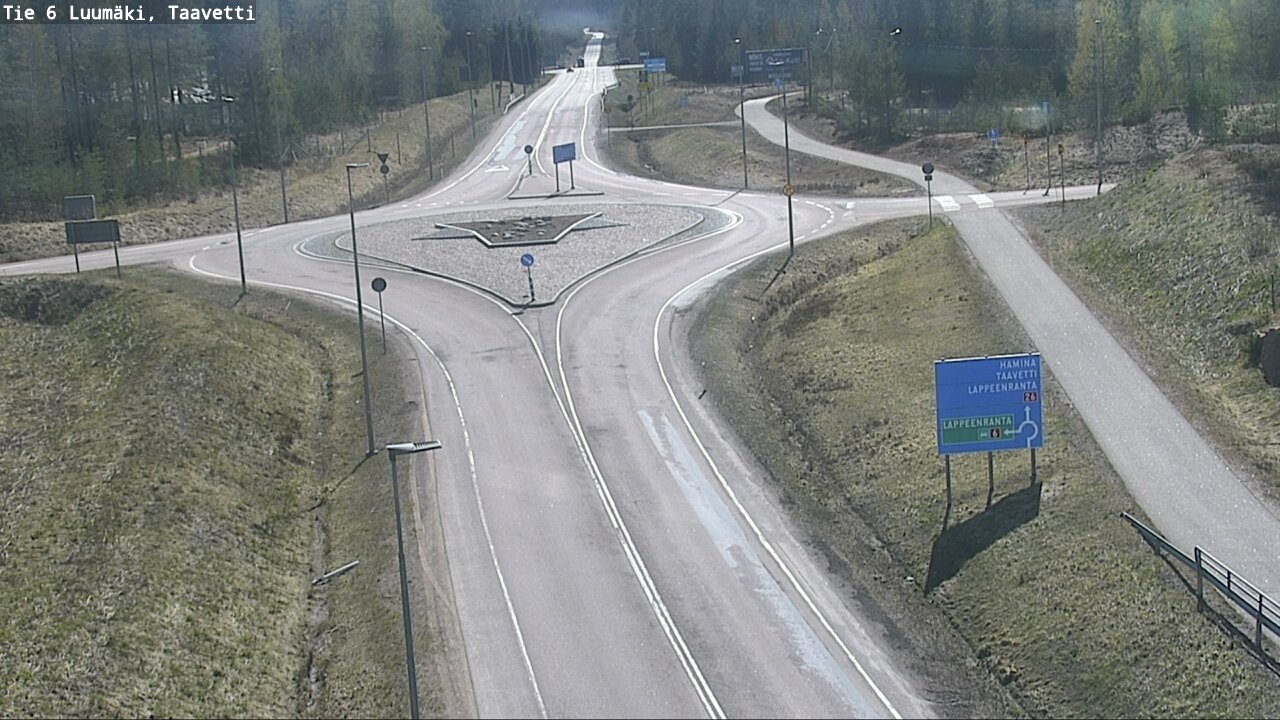 Kelikamerat Kuva Tie 6 Luumäki, Taavetti, Luumäki, Etelä-Karjala
