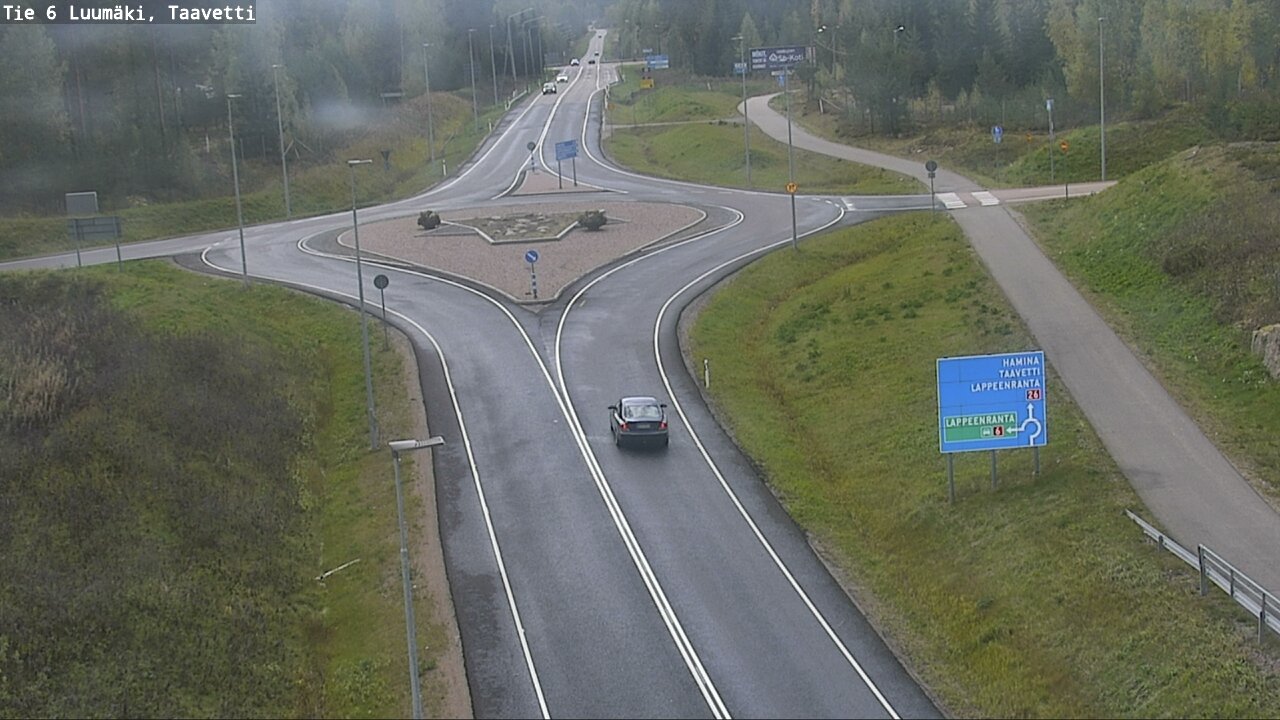 Kelikamerat Kuva Tie 6 Luumäki, Taavetti, Luumäki, Etelä-Karjala