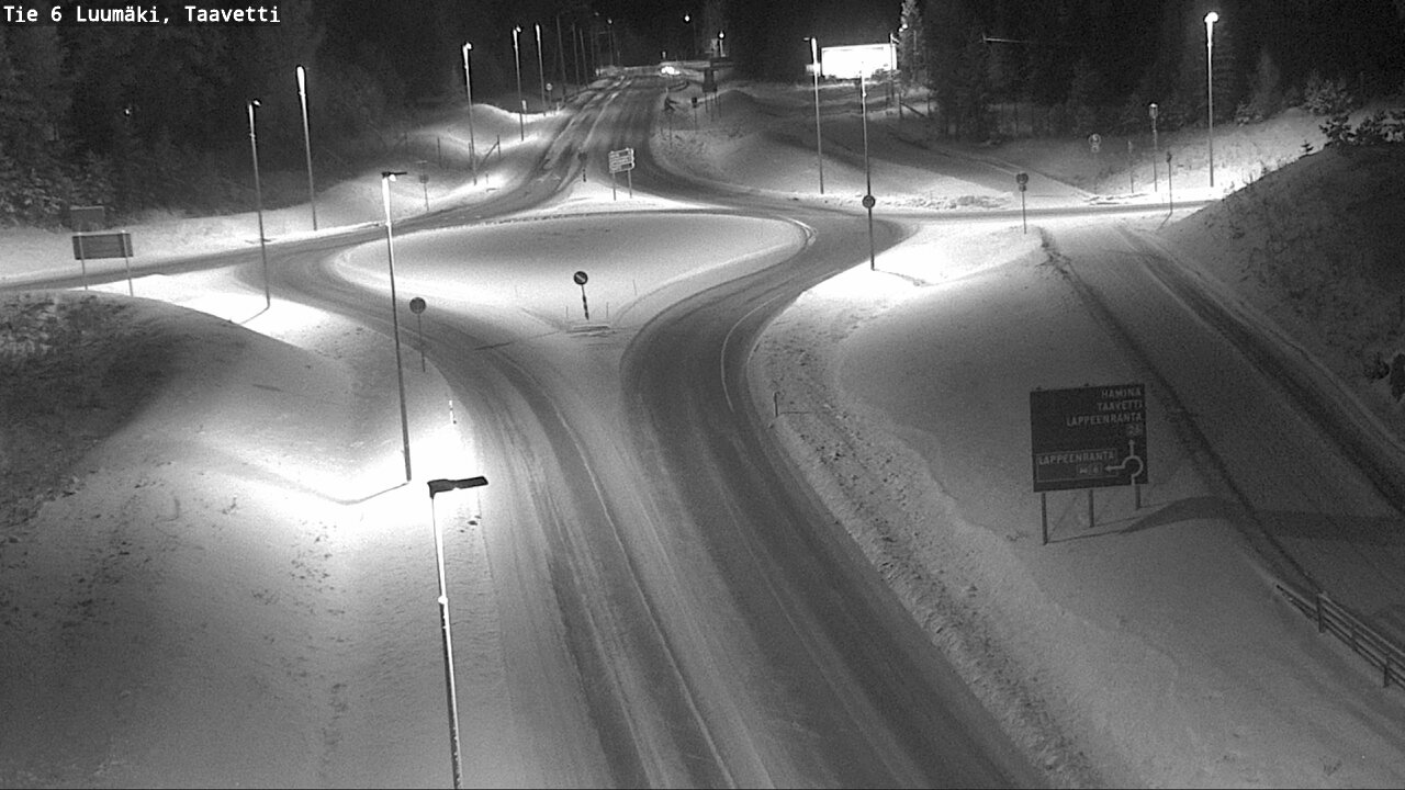 Kelikamerat Kuva Tie 6 Luumäki, Taavetti, Luumäki, Etelä-Karjala