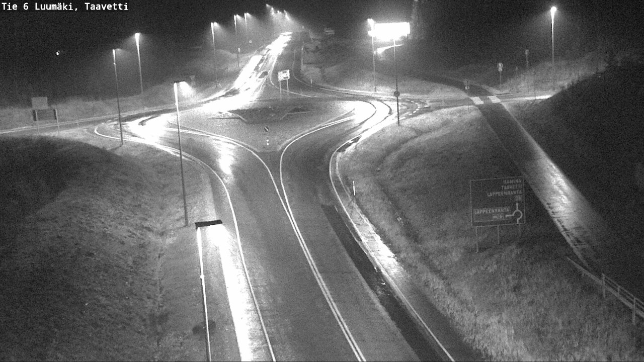 Weather Camera Image Road 6 Luumäki, Taavetti, Luumäki, Etelä-Karjala