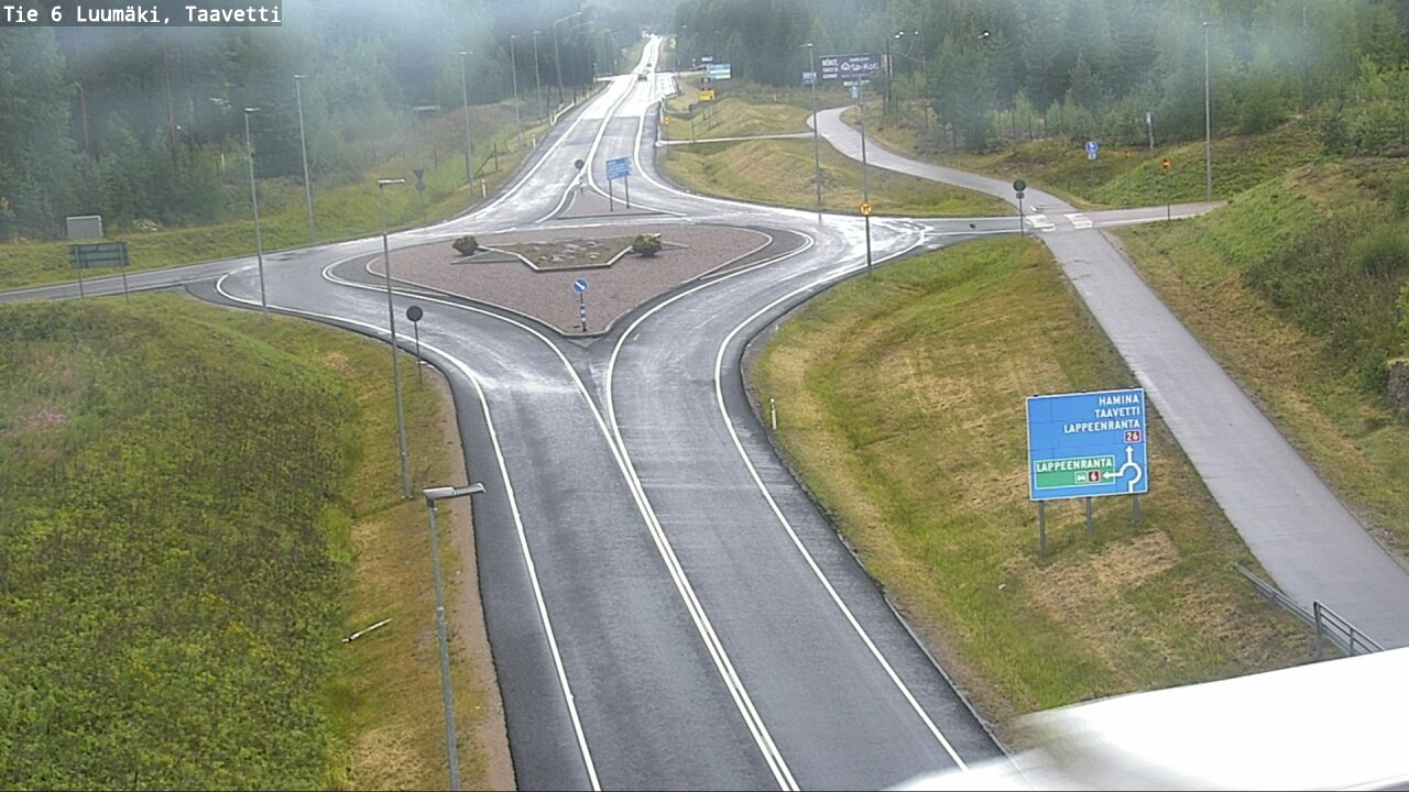Kelikamerat Kuva Tie 6 Luumäki, Taavetti, Luumäki, Etelä-Karjala