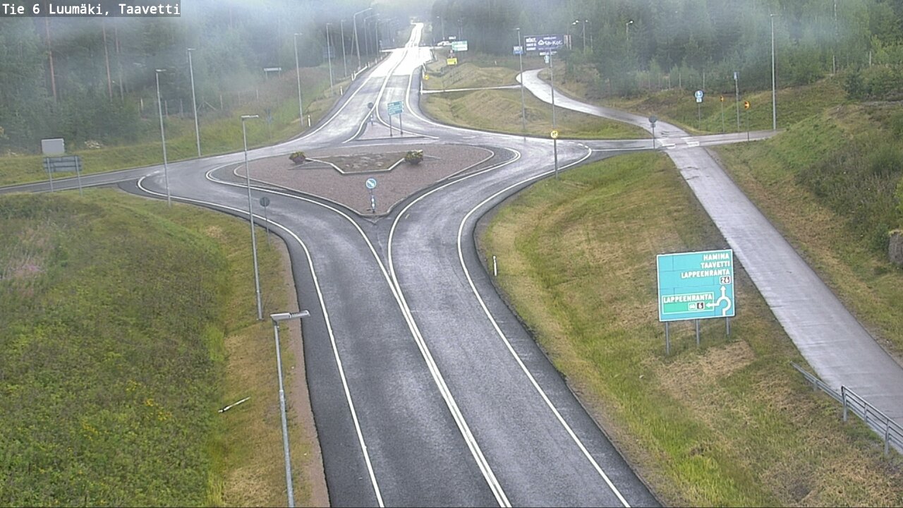 Kelikamerat Kuva Tie 6 Luumäki, Taavetti, Luumäki, Etelä-Karjala