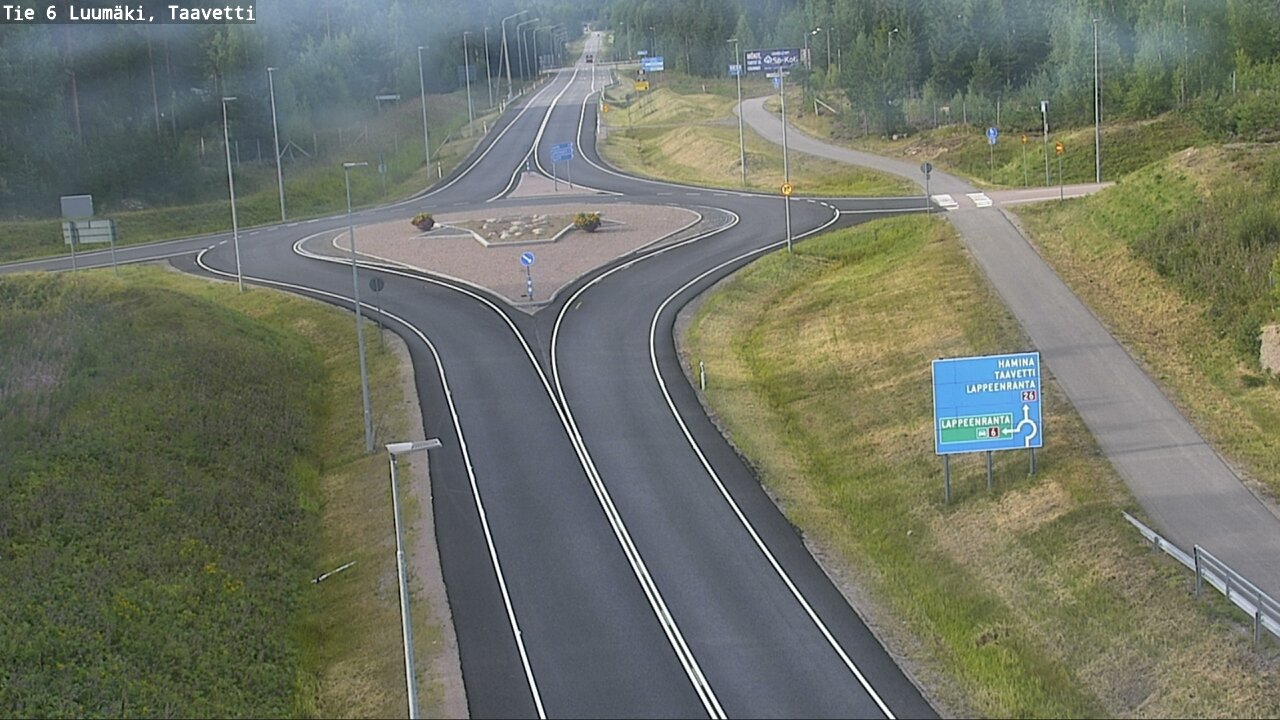Kelikamerat Kuva Tie 6 Luumäki, Taavetti, Luumäki, Etelä-Karjala