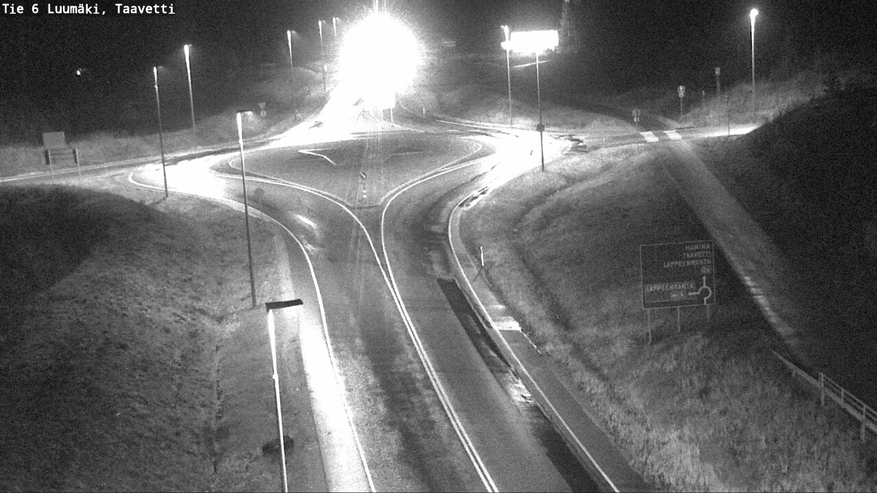 Weather Camera Image Road 6 Luumäki, Taavetti, Luumäki, Etelä-Karjala