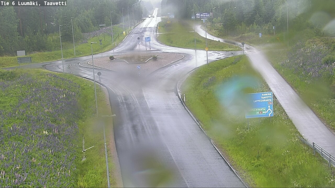 Kelikamerat Kuva Tie 6 Luumäki, Taavetti, Luumäki, Etelä-Karjala