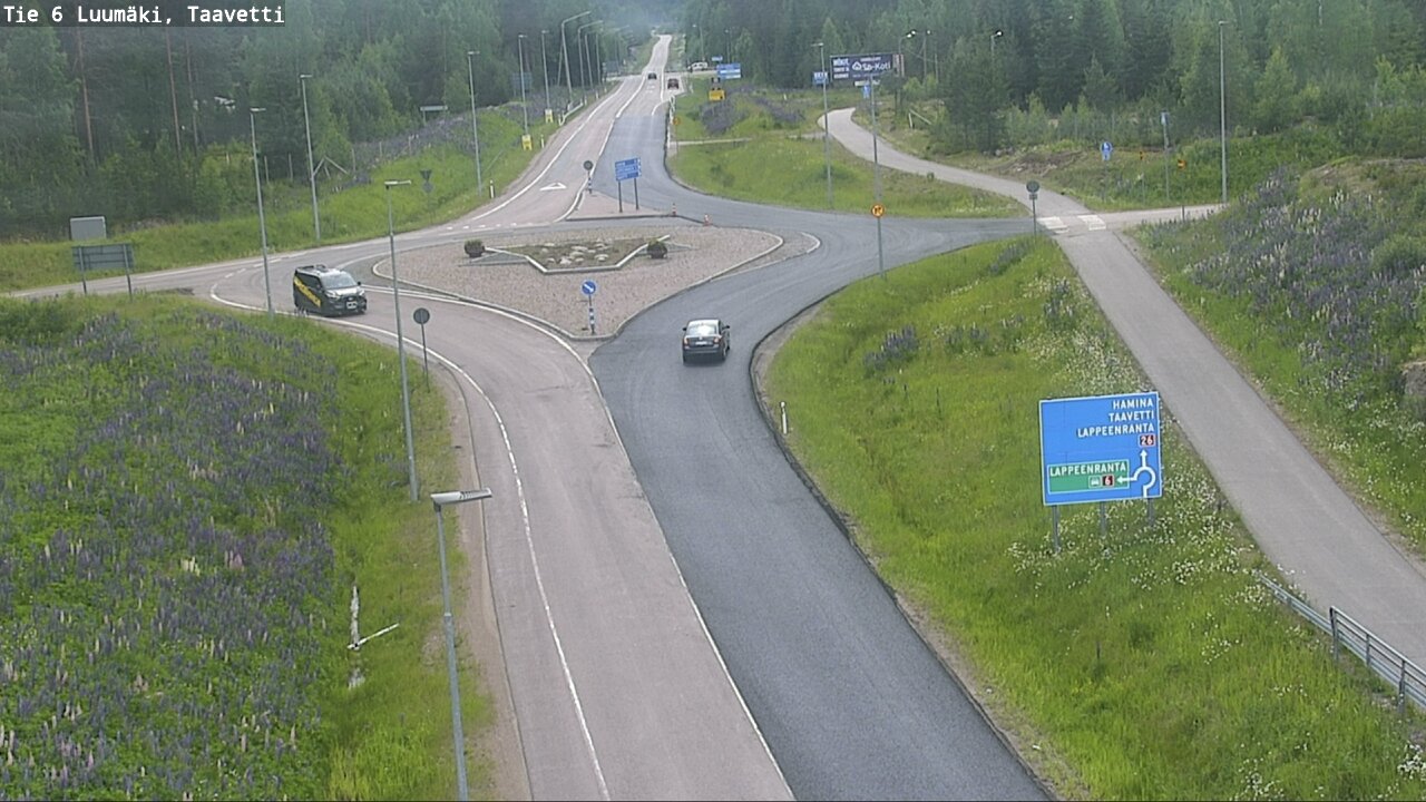 Kelikamerat Kuva Tie 6 Luumäki, Taavetti, Luumäki, Etelä-Karjala