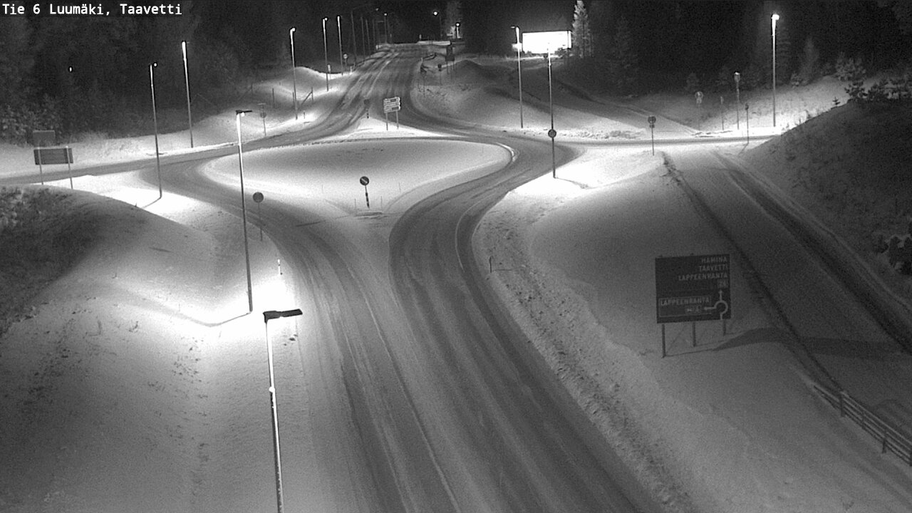 Kelikamerat Kuva Tie 6 Luumäki, Taavetti, Luumäki, Etelä-Karjala