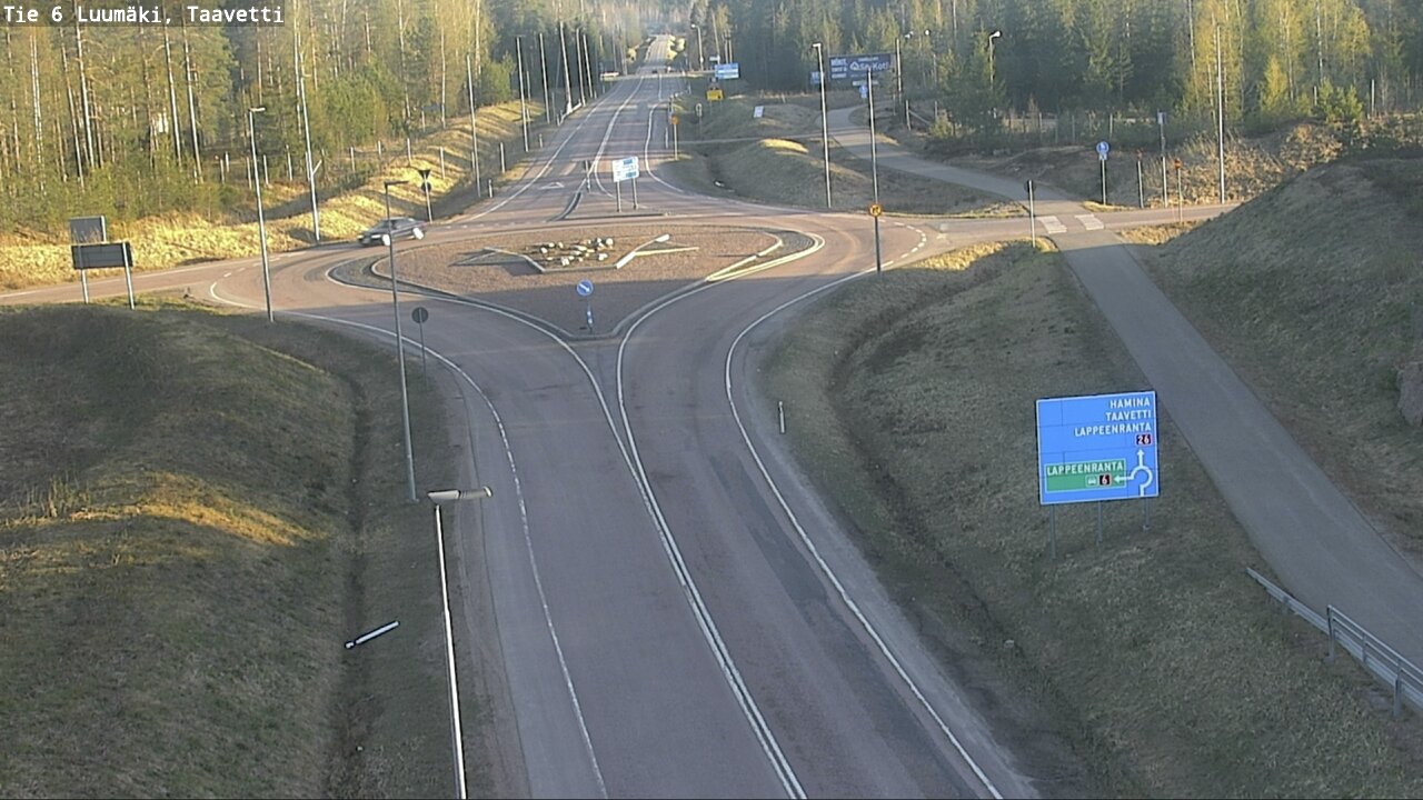 Kelikamerat Kuva Tie 6 Luumäki, Taavetti, Luumäki, Etelä-Karjala