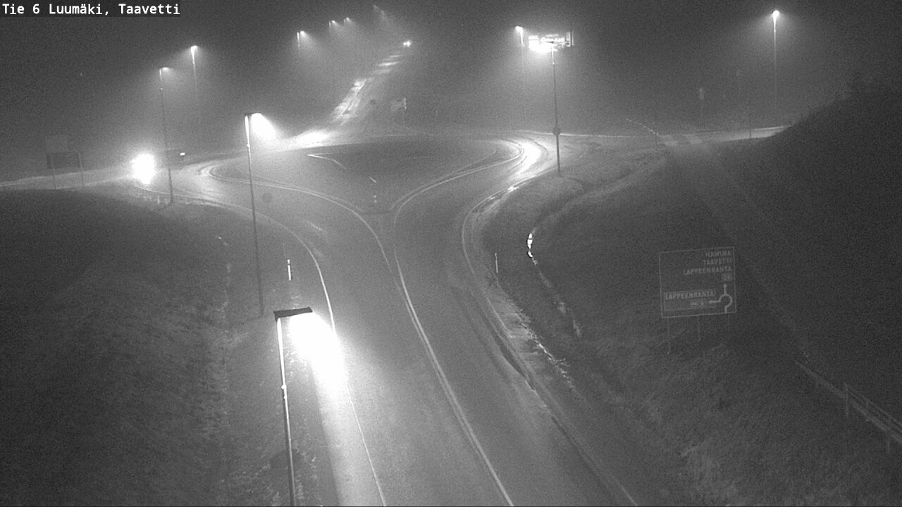 Weather Camera Image Road 6 Luumäki, Taavetti, Luumäki, Etelä-Karjala