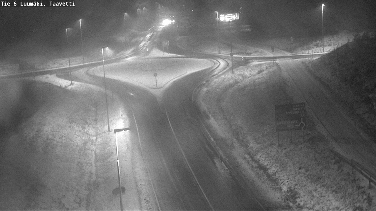 Weather Camera Image Väg 6 Luumäki, Taavetti, Luumäki, Etelä-Karjala