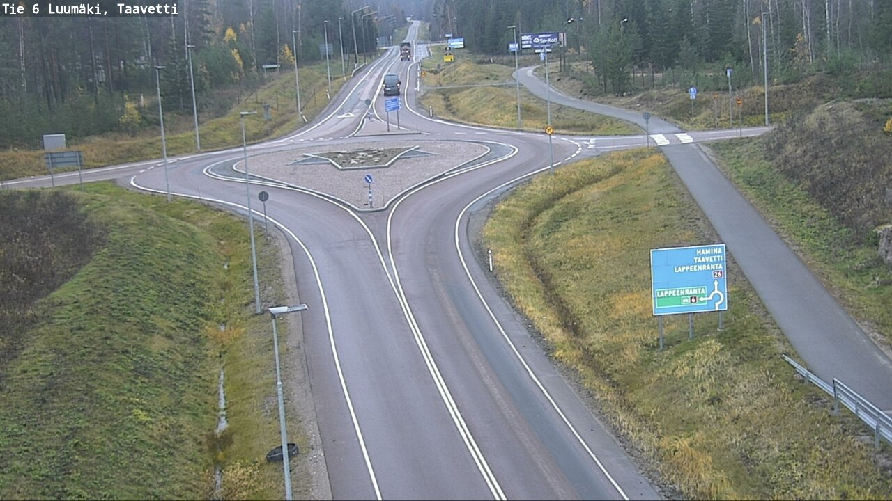 Kelikamerat Kuva Tie 6 Luumäki, Taavetti, Luumäki, Etelä-Karjala