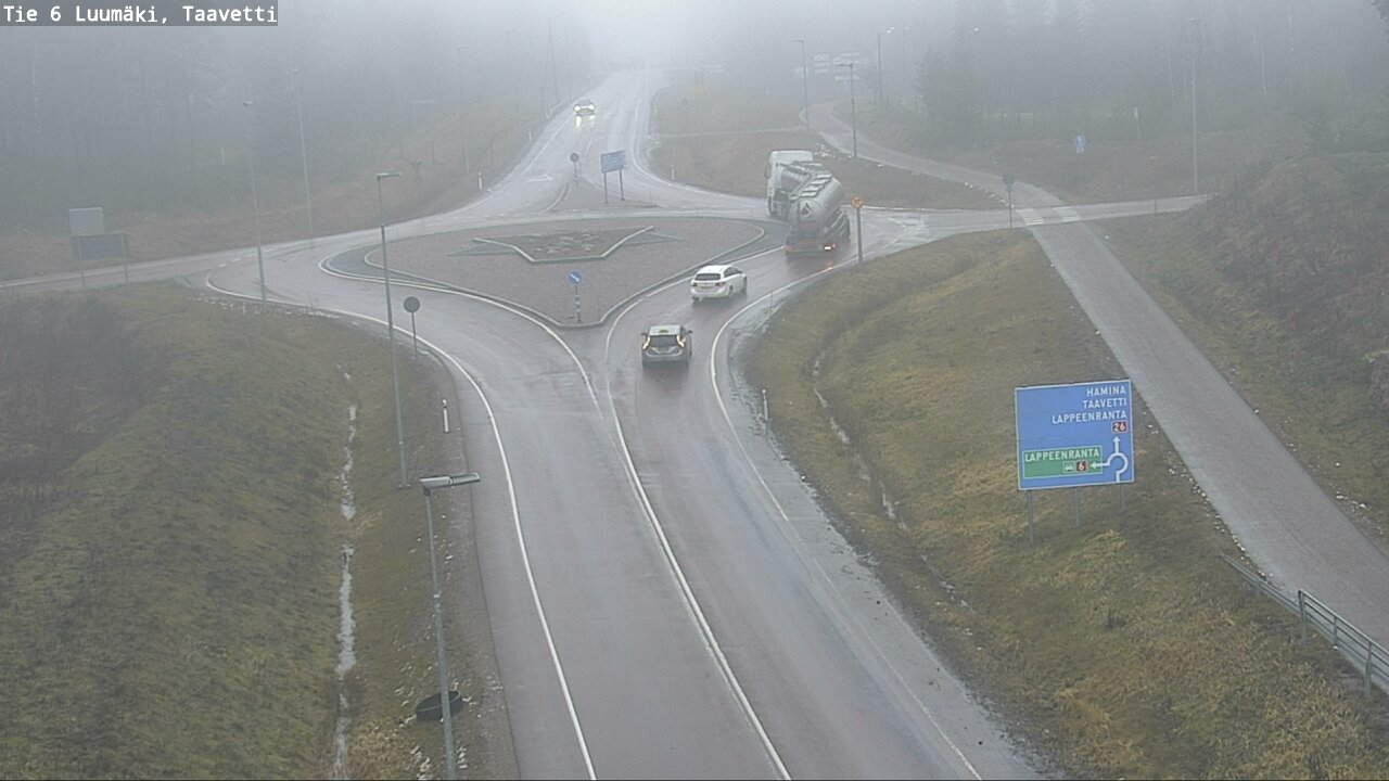 Weather Camera Image Road 6 Luumäki, Taavetti, Luumäki, Etelä-Karjala