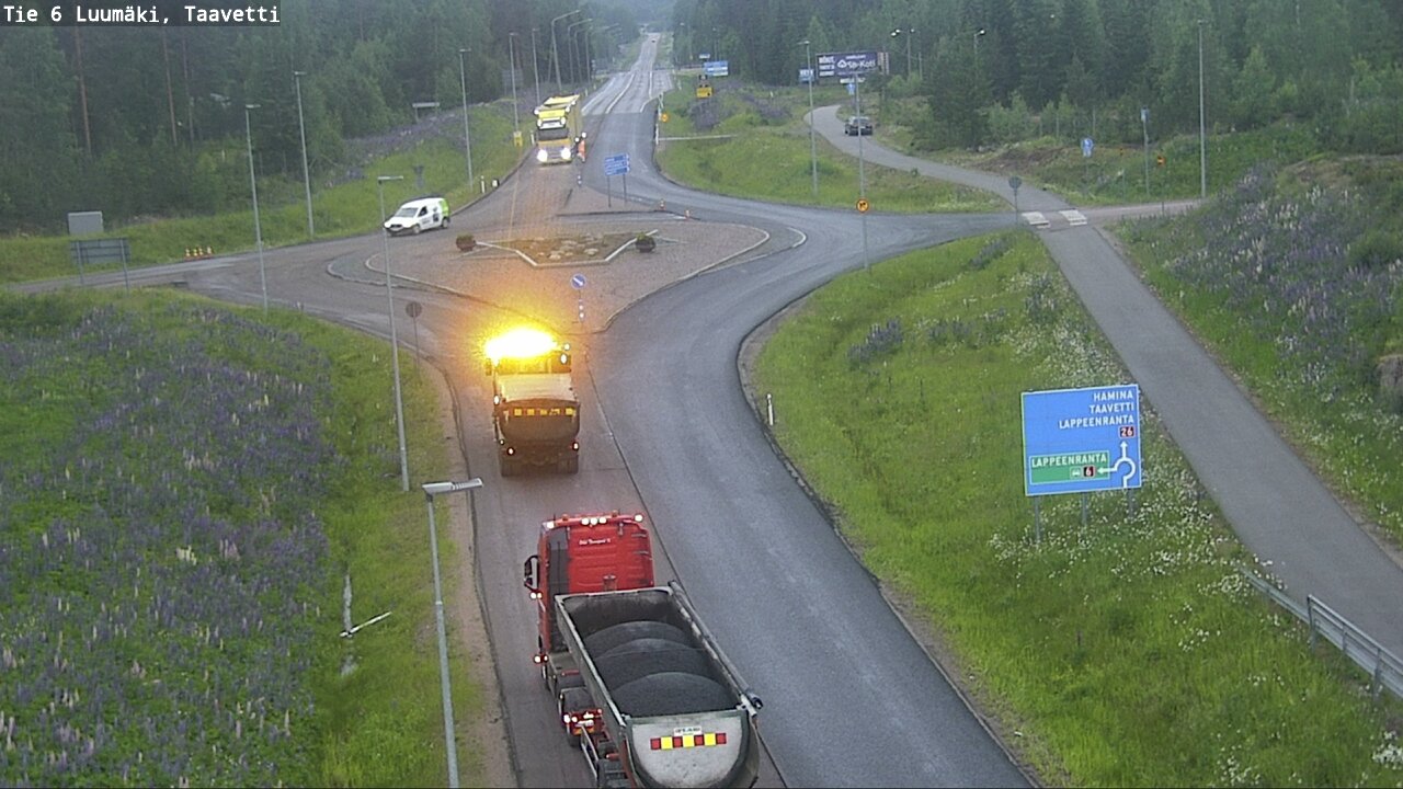 Kelikamerat Kuva Tie 6 Luumäki, Taavetti, Luumäki, Etelä-Karjala