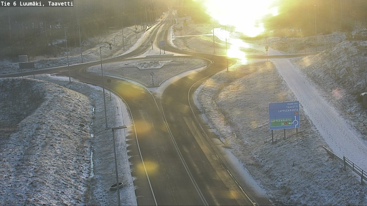 Kelikamerat Kuva Tie 6 Luumäki, Taavetti, Luumäki, Etelä-Karjala