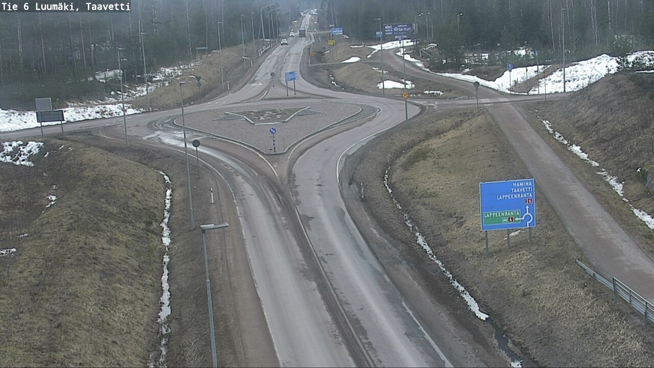 Kelikamerat Kuva Tie 6 Luumäki, Taavetti, Luumäki, Etelä-Karjala