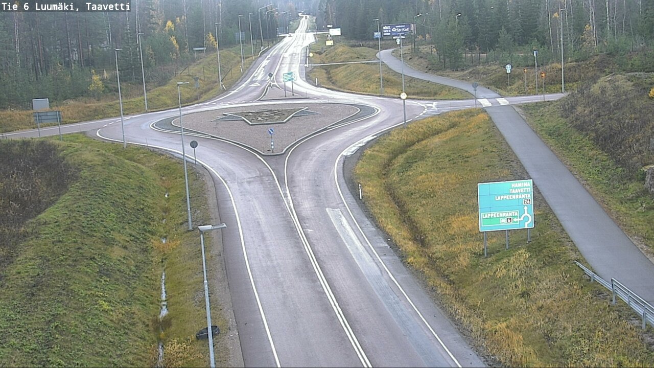 Kelikamerat Kuva Tie 6 Luumäki, Taavetti, Luumäki, Etelä-Karjala