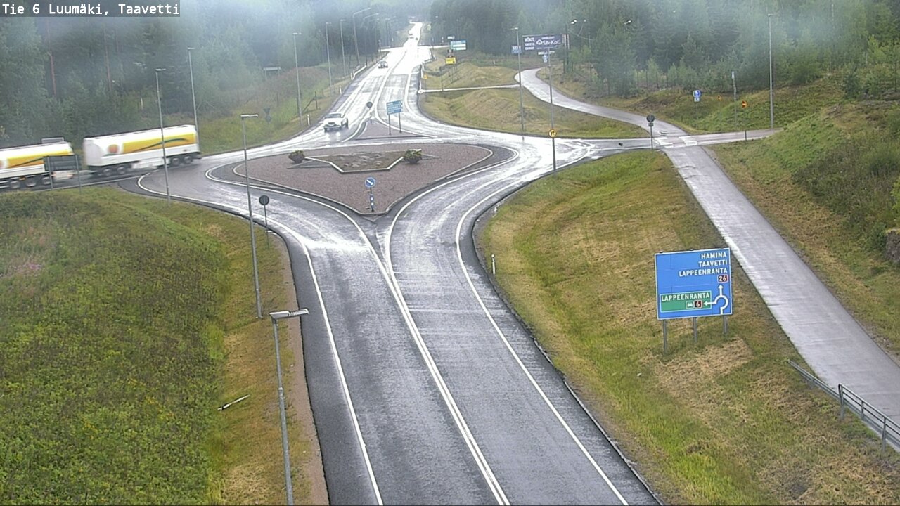Kelikamerat Kuva Tie 6 Luumäki, Taavetti, Luumäki, Etelä-Karjala
