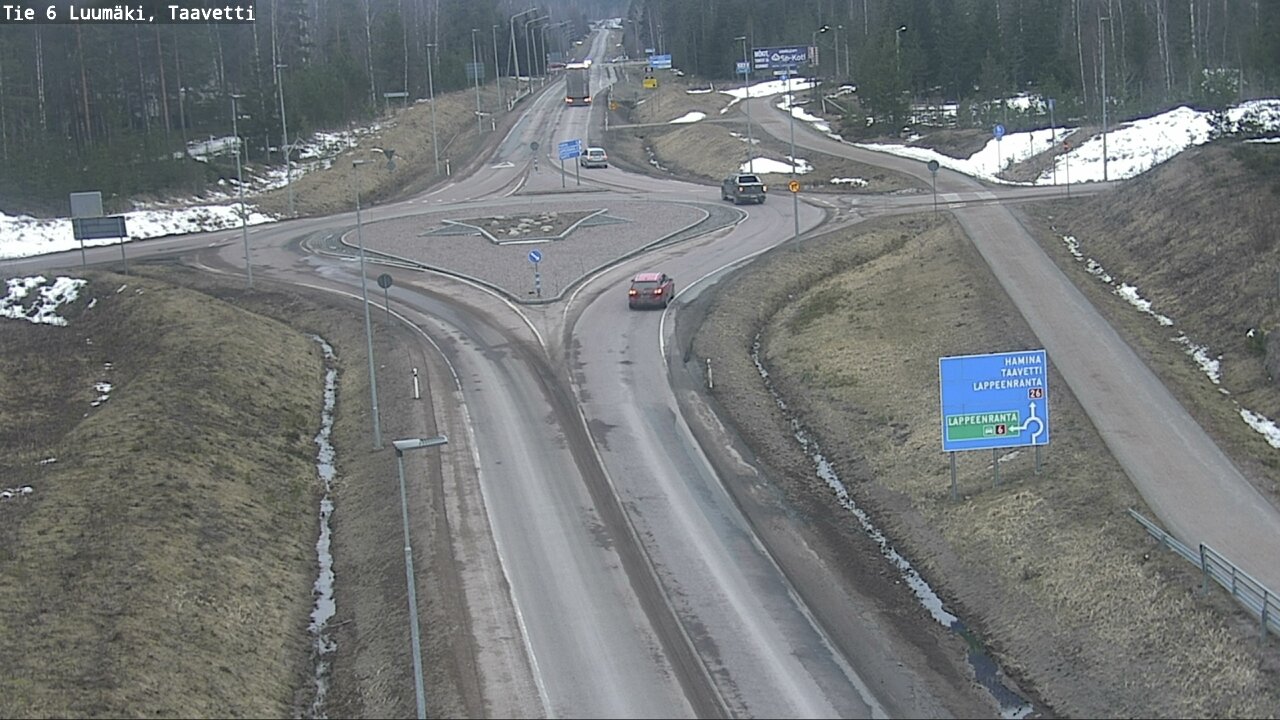 Kelikamerat Kuva Tie 6 Luumäki, Taavetti, Luumäki, Etelä-Karjala