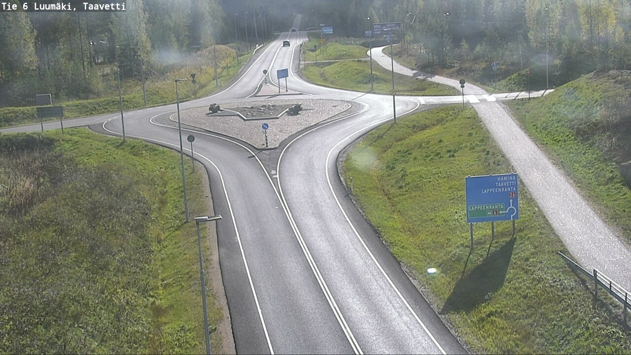 Weather Camera Image Road 6 Luumäki, Taavetti, Luumäki, Etelä-Karjala