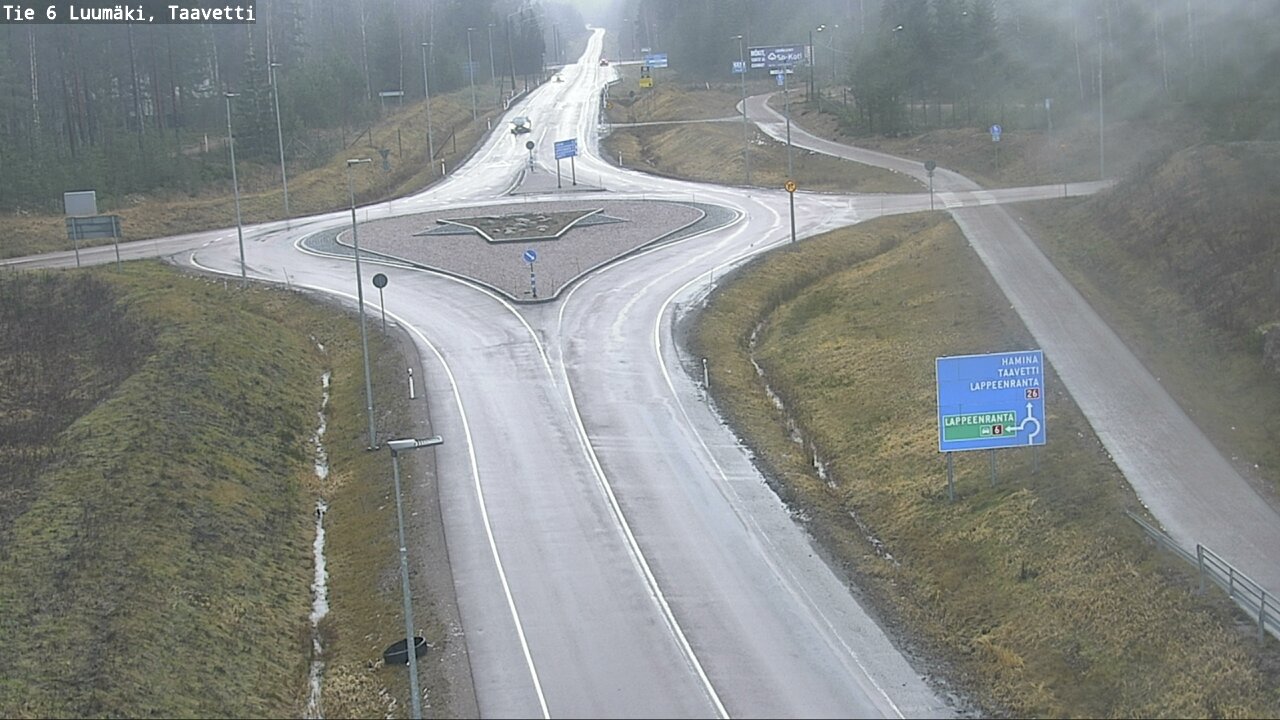Weather Camera Image Road 6 Luumäki, Taavetti, Luumäki, Etelä-Karjala