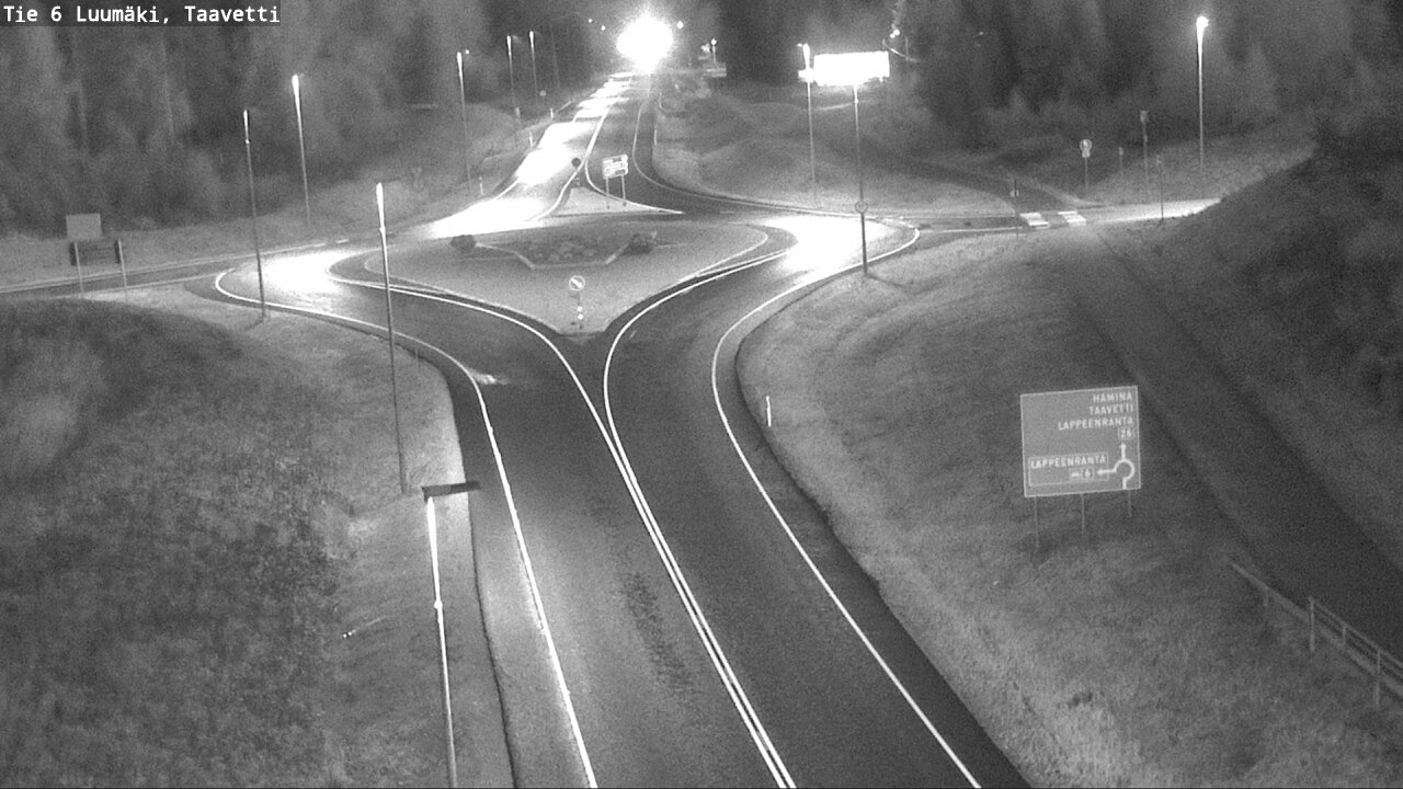 Kelikamerat Kuva Tie 6 Luumäki, Taavetti, Luumäki, Etelä-Karjala