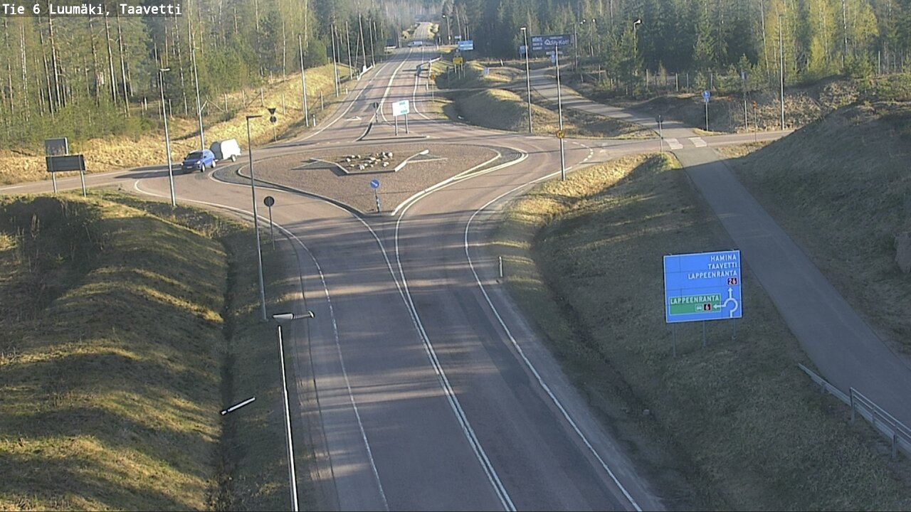 Kelikamerat Kuva Tie 6 Luumäki, Taavetti, Luumäki, Etelä-Karjala