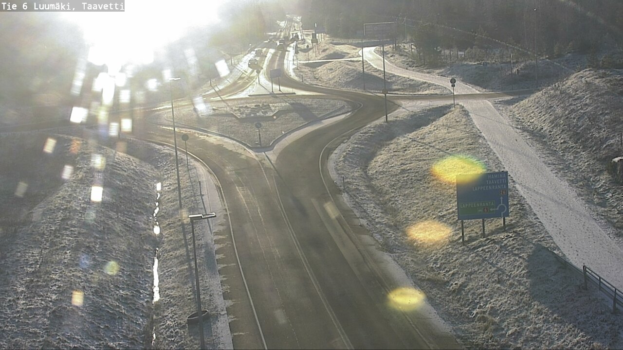 Kelikamerat Kuva Tie 6 Luumäki, Taavetti, Luumäki, Etelä-Karjala