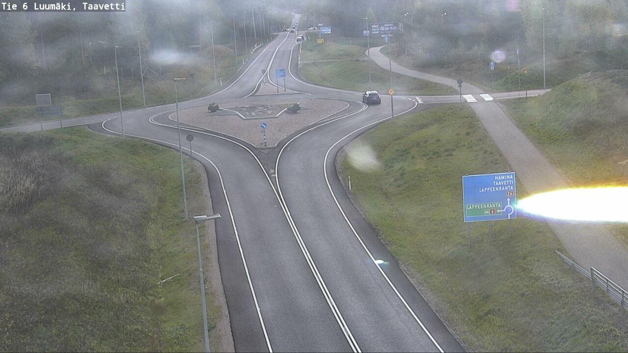 Weather Camera Image Road 6 Luumäki, Taavetti, Luumäki, Etelä-Karjala