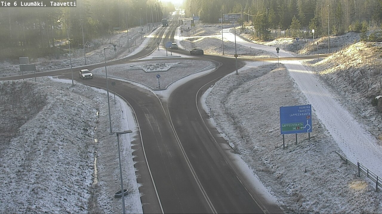 Kelikamerat Kuva Tie 6 Luumäki, Taavetti, Luumäki, Etelä-Karjala