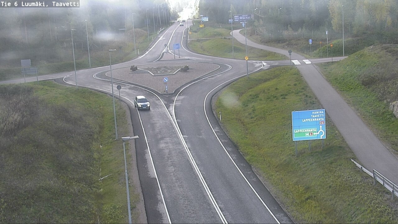 Weather Camera Image Road 6 Luumäki, Taavetti, Luumäki, Etelä-Karjala