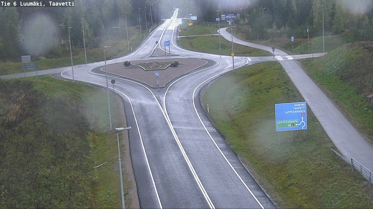 Kelikamerat Kuva Tie 6 Luumäki, Taavetti, Luumäki, Etelä-Karjala