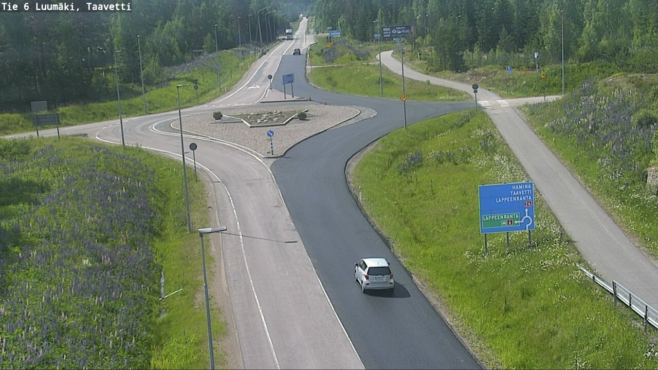 Kelikamerat Kuva Tie 6 Luumäki, Taavetti, Luumäki, Etelä-Karjala