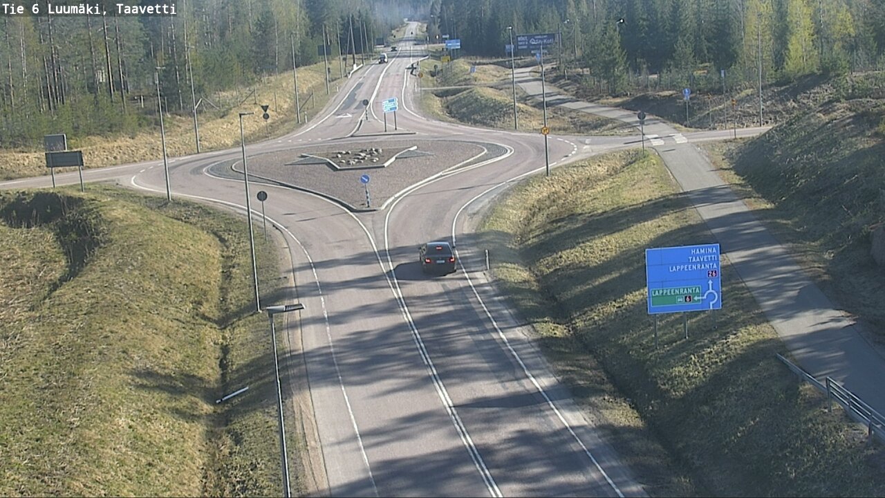 Kelikamerat Kuva Tie 6 Luumäki, Taavetti, Luumäki, Etelä-Karjala