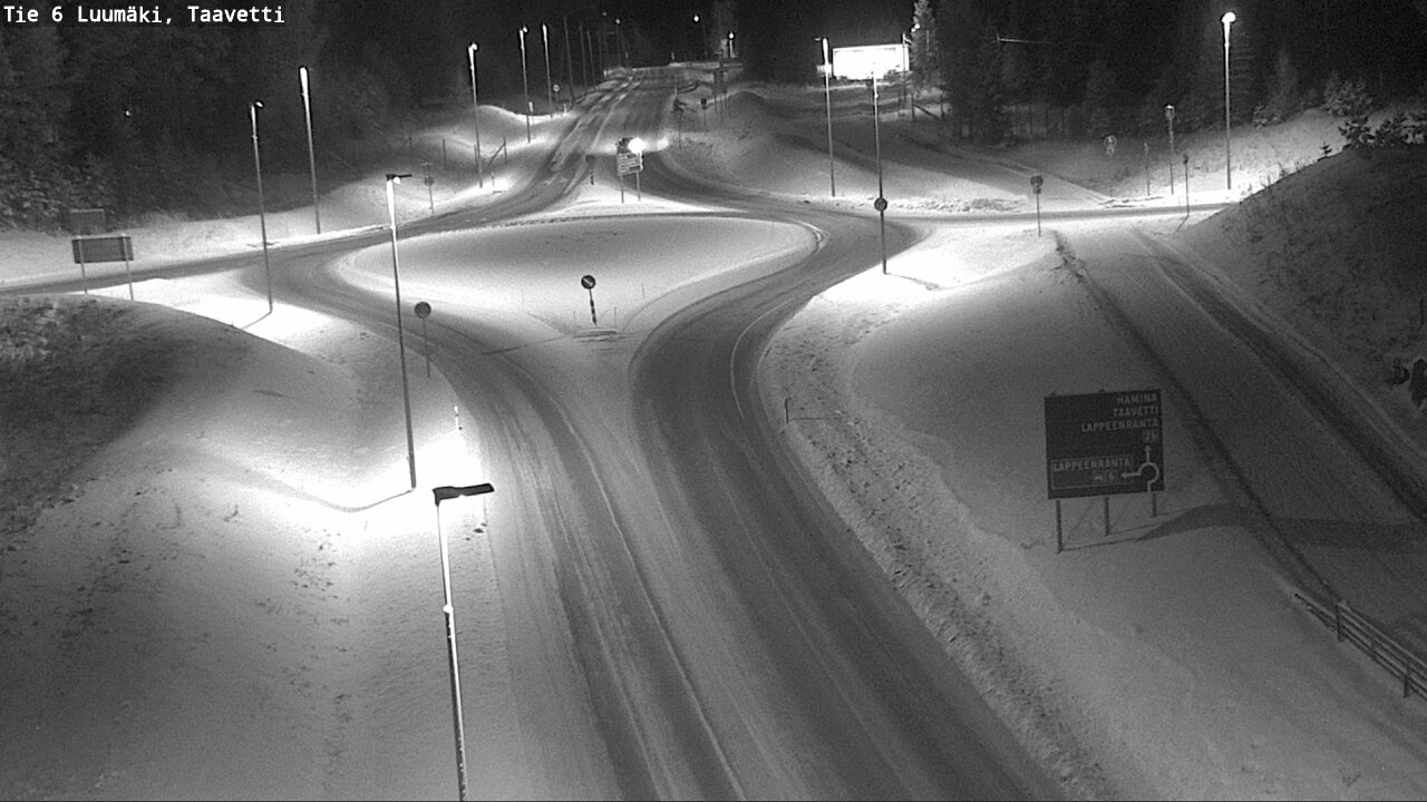 Kelikamerat Kuva Tie 6 Luumäki, Taavetti, Luumäki, Etelä-Karjala