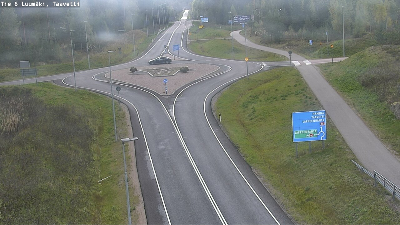 Kelikamerat Kuva Tie 6 Luumäki, Taavetti, Luumäki, Etelä-Karjala