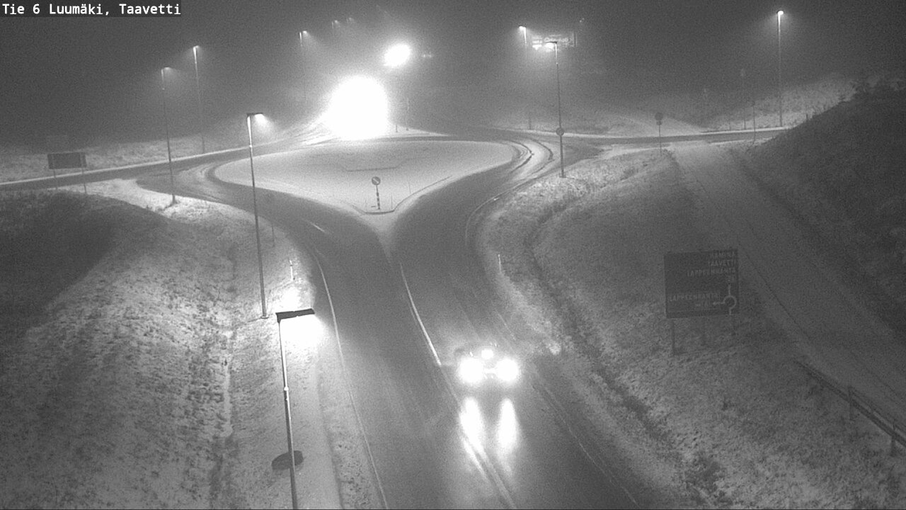 Weather Camera Image Väg 6 Luumäki, Taavetti, Luumäki, Etelä-Karjala