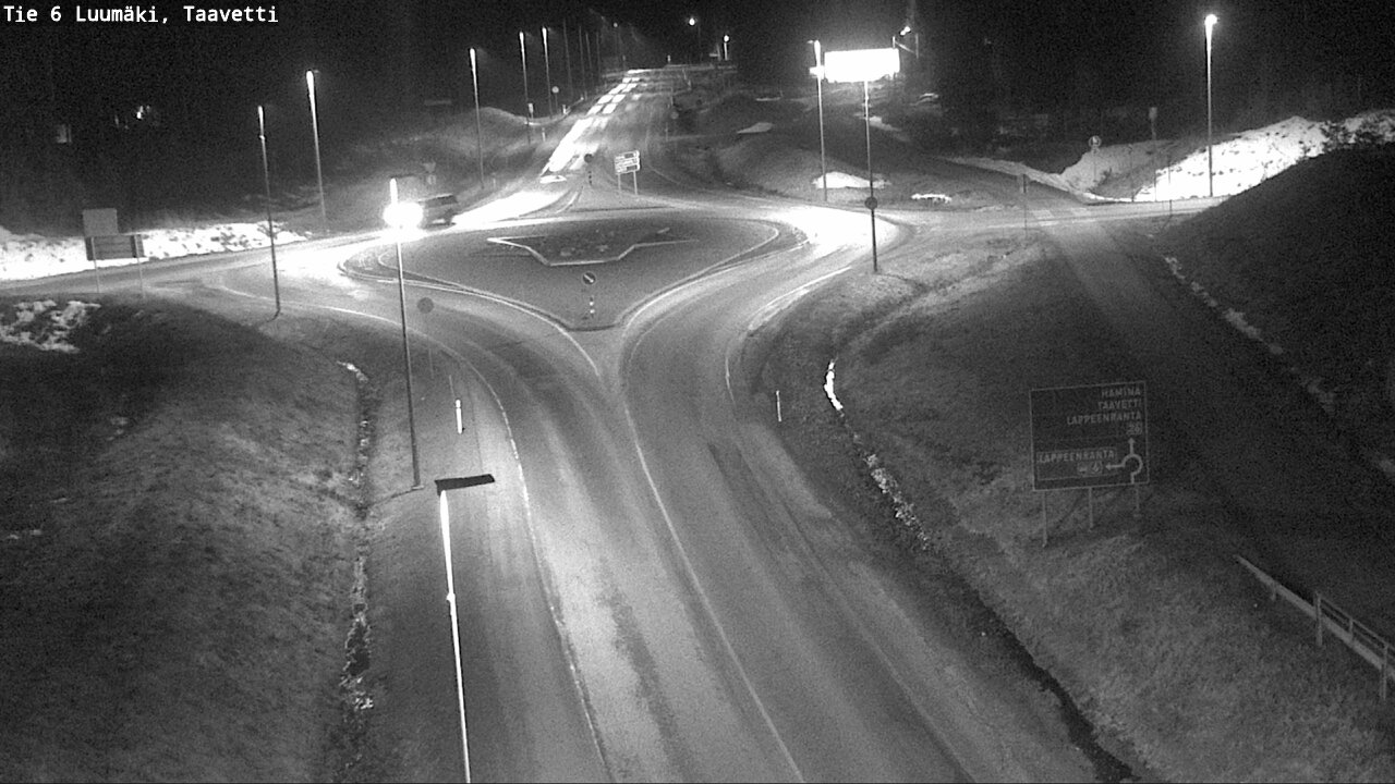 Kelikamerat Kuva Tie 6 Luumäki, Taavetti, Luumäki, Etelä-Karjala