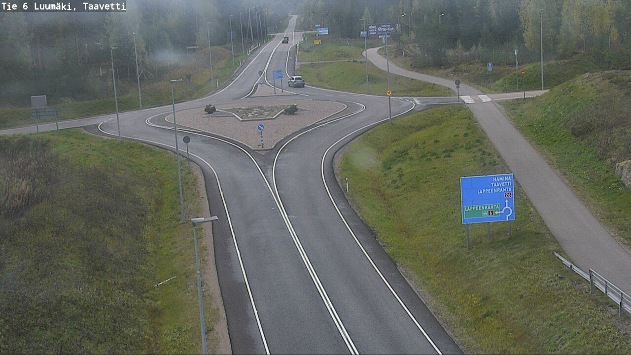 Weather Camera Image Road 6 Luumäki, Taavetti, Luumäki, Etelä-Karjala