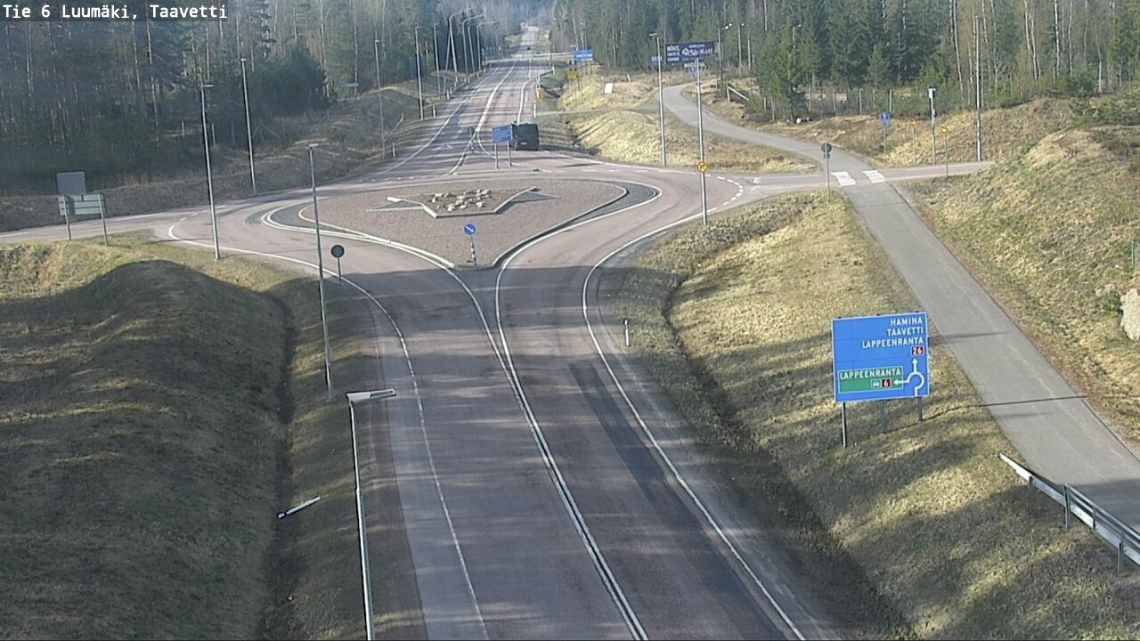Kelikamerat Kuva Tie 6 Luumäki, Taavetti, Luumäki, Etelä-Karjala