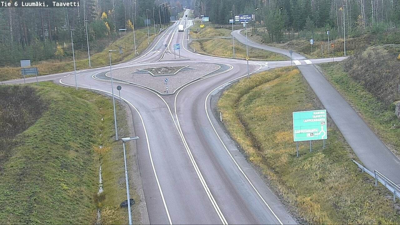 Kelikamerat Kuva Tie 6 Luumäki, Taavetti, Luumäki, Etelä-Karjala