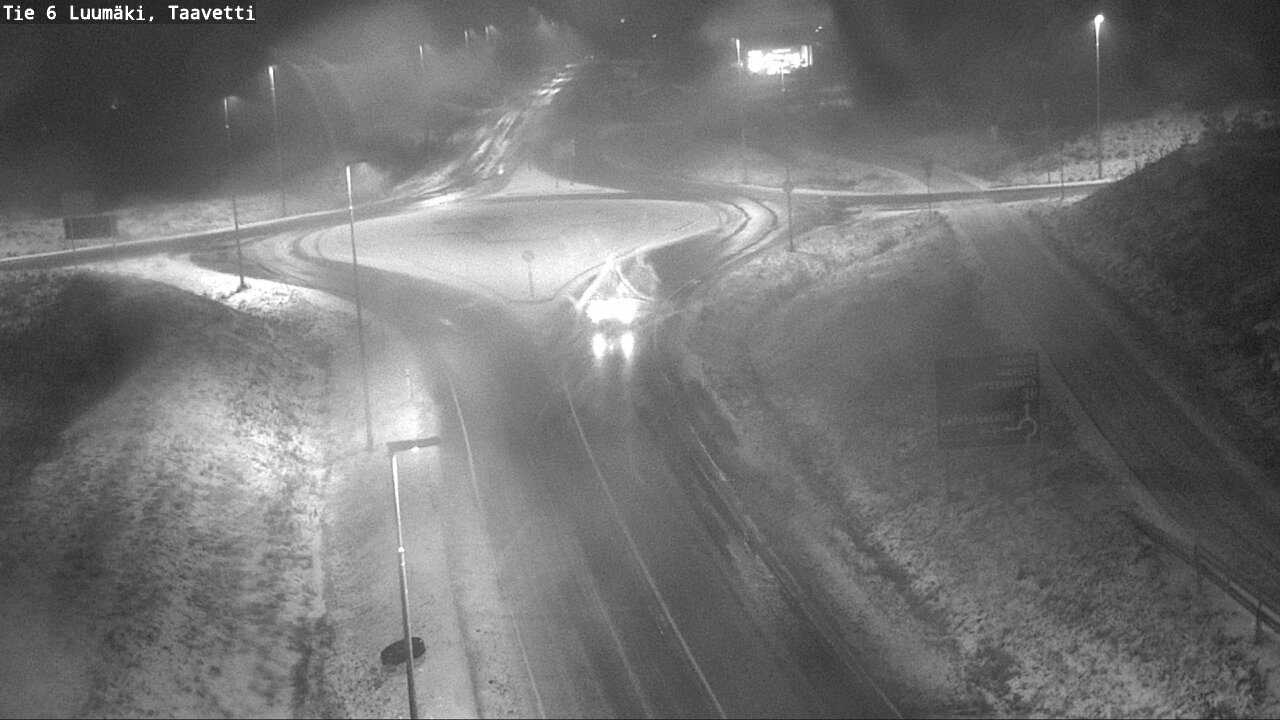 Weather Camera Image Väg 6 Luumäki, Taavetti, Luumäki, Etelä-Karjala