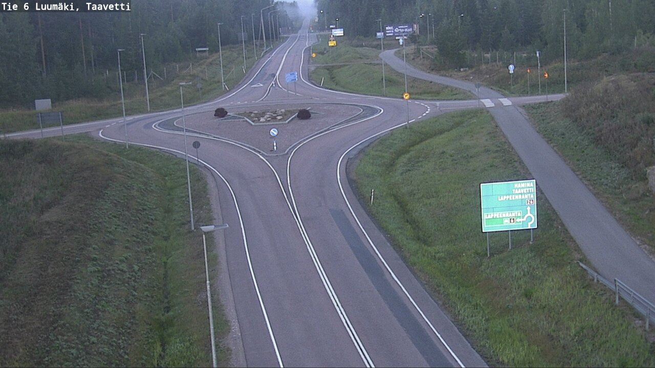 Kelikamerat Kuva Tie 6 Luumäki, Taavetti, Luumäki, Etelä-Karjala