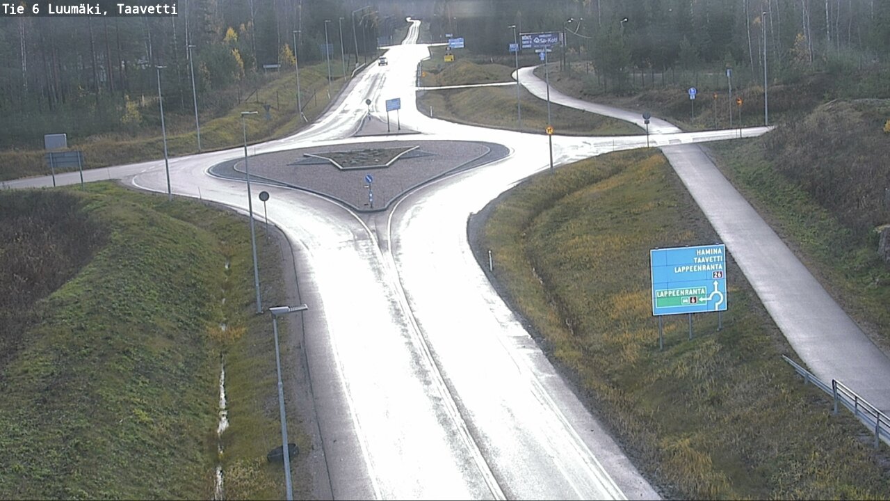 Kelikamerat Kuva Tie 6 Luumäki, Taavetti, Luumäki, Etelä-Karjala