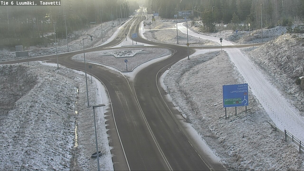 Kelikamerat Kuva Tie 6 Luumäki, Taavetti, Luumäki, Etelä-Karjala