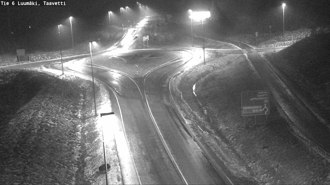 Weather Camera Image Road 6 Luumäki, Taavetti, Luumäki, Etelä-Karjala