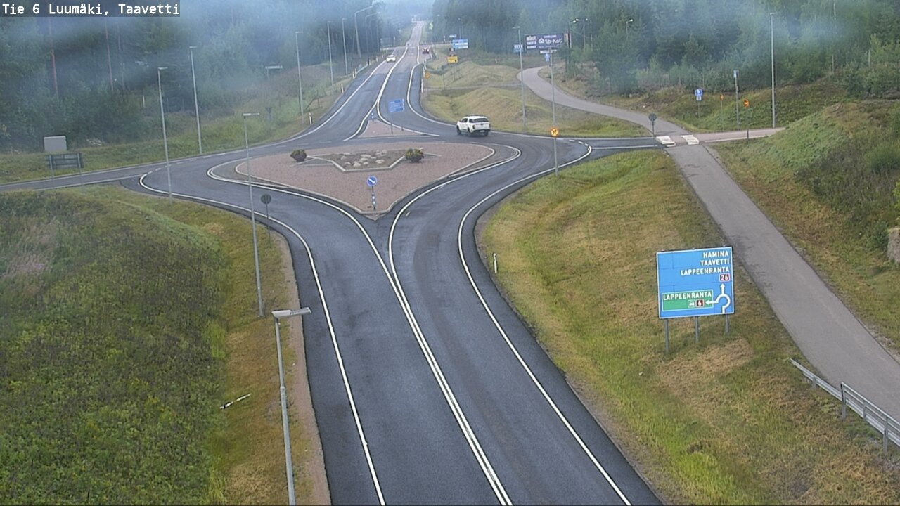 Weather Camera Image Road 6 Luumäki, Taavetti, Luumäki, Etelä-Karjala