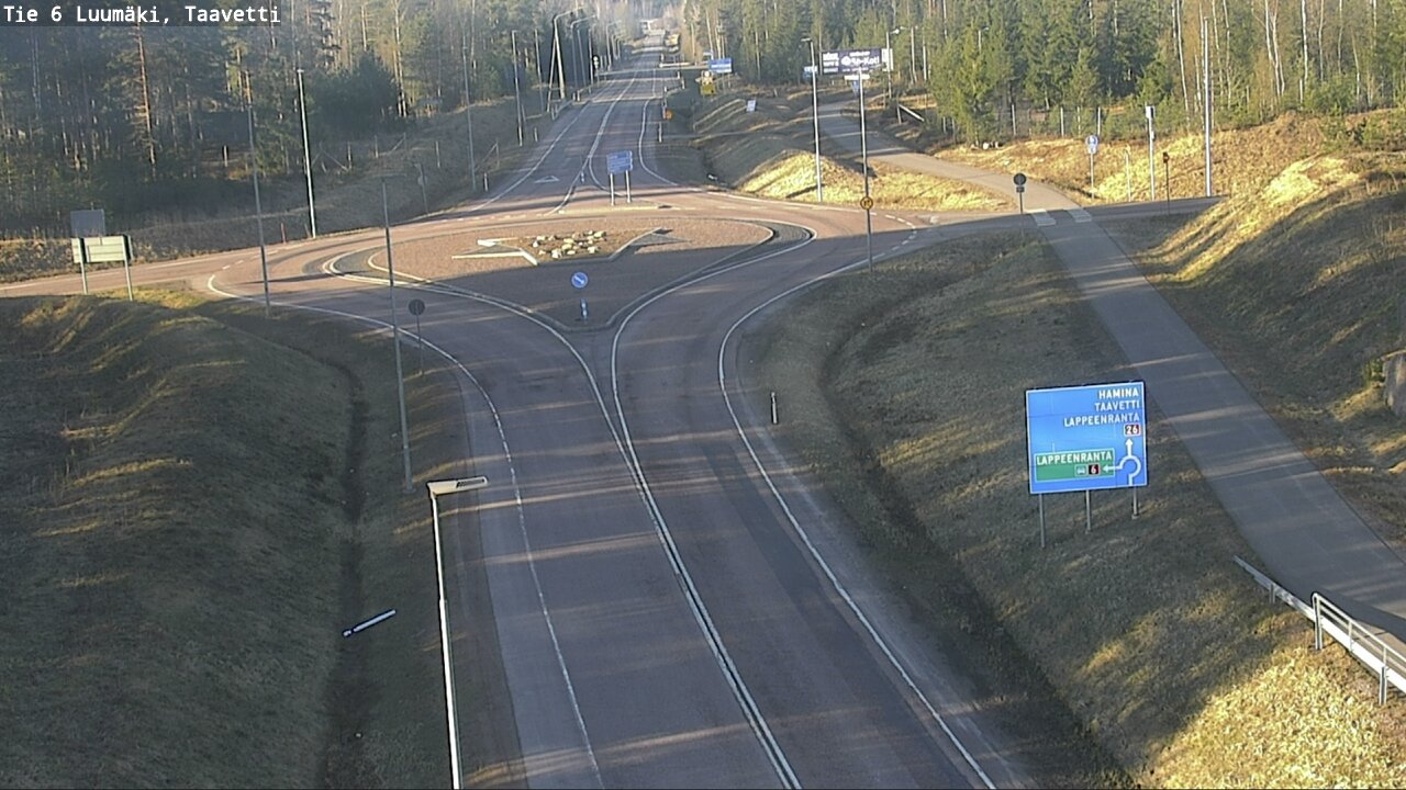 Kelikamerat Kuva Tie 6 Luumäki, Taavetti, Luumäki, Etelä-Karjala